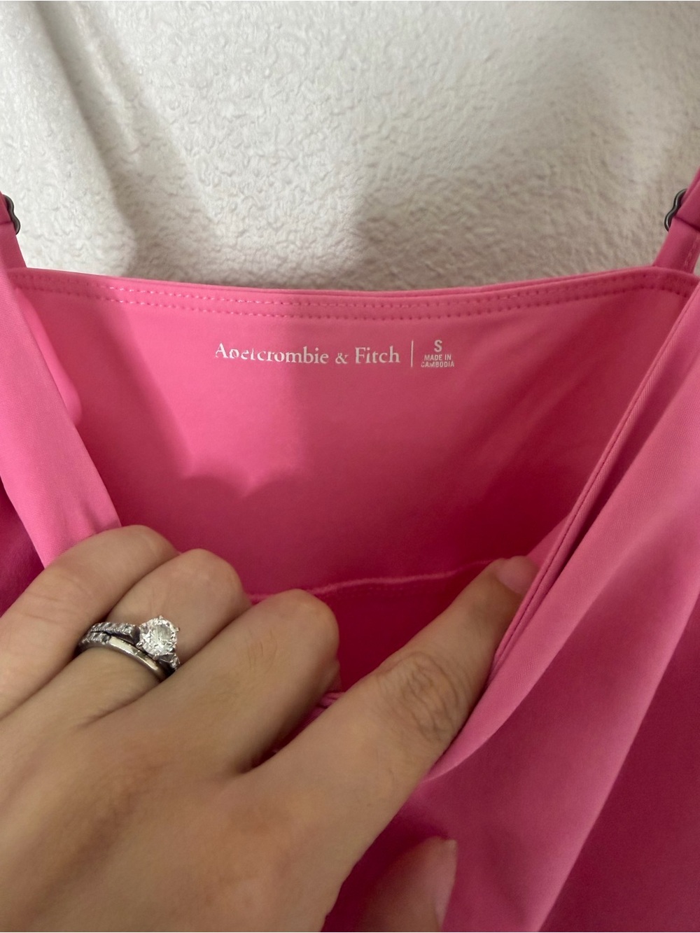 Abercrombie and Fitch Travelers Pink Dress Sz S - Picture 3 of 6